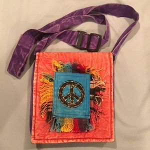Peace sign bag never used.